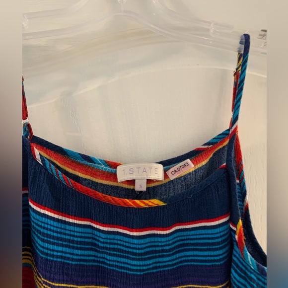 Colourful Spaghetti strap top - Picture 2 of 4